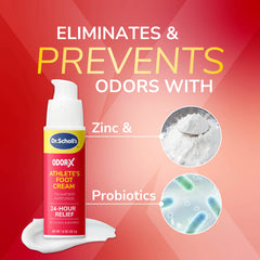 Odor-X Athlete's Foot Antifungal Cream Treatment